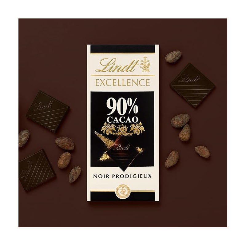 Lindt Excellence Dark 90 % Cocoa 100 g