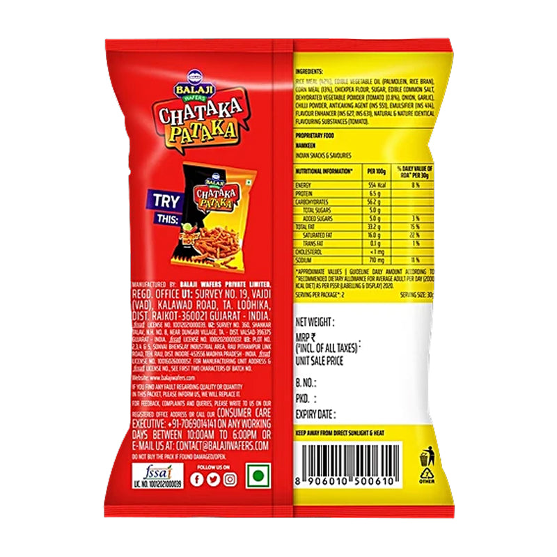 Balaji Chataka Pataka  Tangy  Tomato