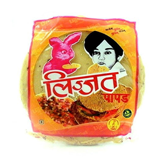 Lijjat Moong Papad/Papadom 200g