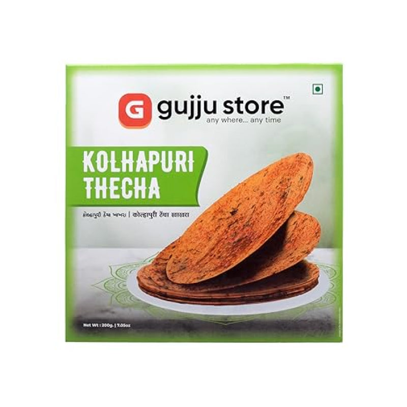 Gujju Kolhapuri Thecha Khakhra 200g