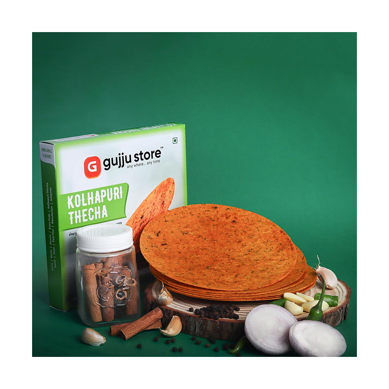 Gujju Kolhapuri Thecha Khakhra 200g