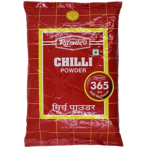 Ramdev Chilli Powder, 500G. Pouch