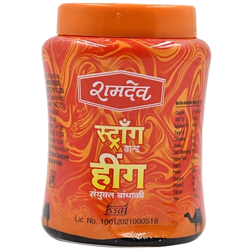 Ramdev Hing (Asafoetida) - Premium Strong 100g Box