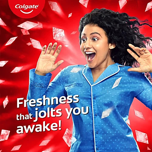 Colgate MaxFresh Toothpaste, Red Gel Paste with Menthol for Super Fresh Breath, 150g (Spicy Fresh), 150 g