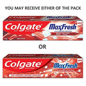Colgate MaxFresh Toothpaste, Red Gel Paste with Menthol for Super Fresh Breath, 150g (Spicy Fresh), 150 g