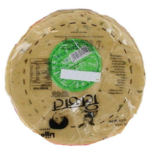 Lijjat Garlic Papad/Papadom 200g