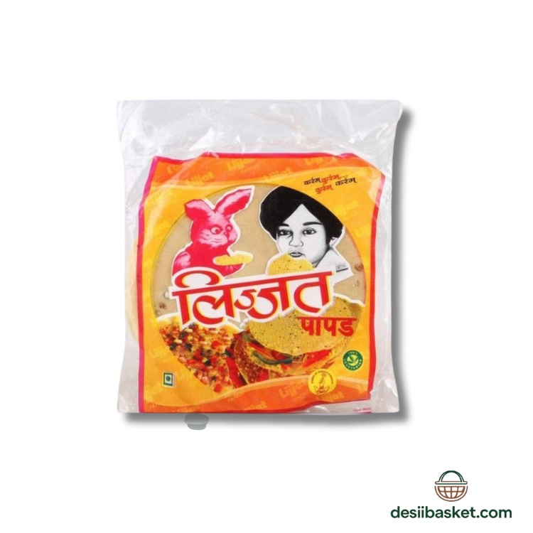 Lijjat Jeera Papad/Papadom 200g
