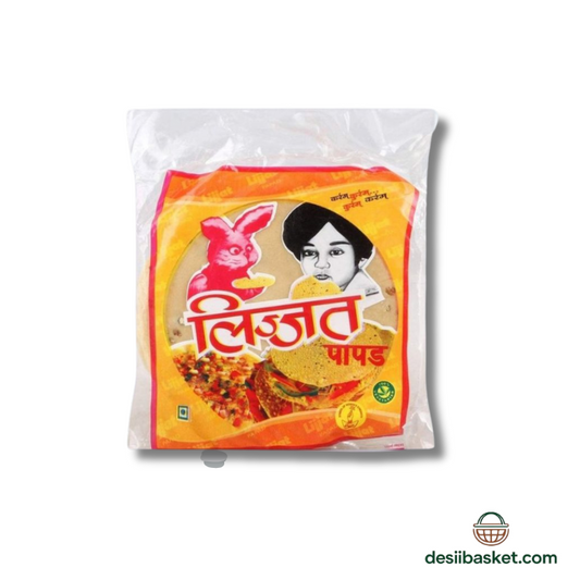Lijjat Jeera Papad/Papadom 200g