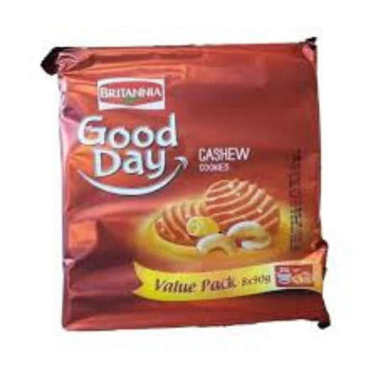 BRITANNIA GOOD DAY CASHEW COOKIES FAMILY PACK (8X81G)