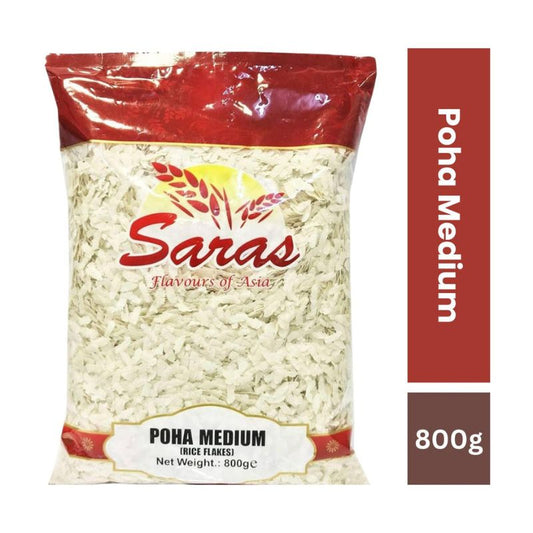 Saras Poha Medium 800G (Rice Flakes)