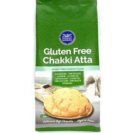 Heera Premium Gluten Free Chakki Atta 5kg