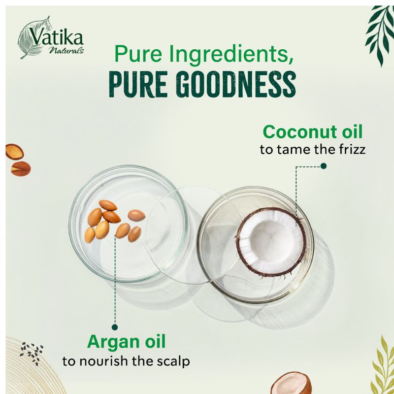 Vatika Naturals Coconut Argan Ritual Hair Oil
