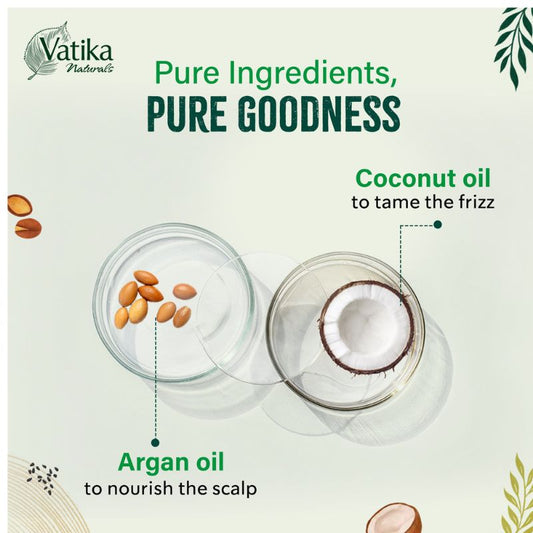 Vatika Naturals Coconut Argan Ritual Hair Oil