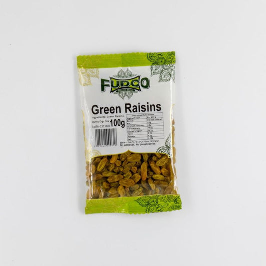 FUDCO GREEN RAISINS 100gms