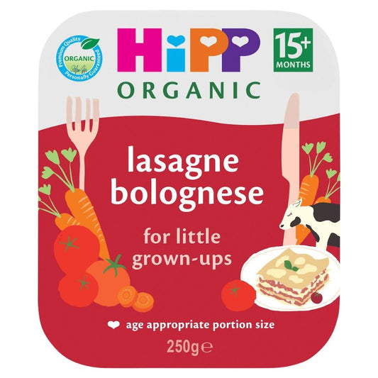 Hipp Organic Lasagne Bolognese Meal 15+ Months Meal 250G