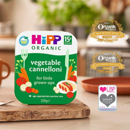 Hipp Organic Vegetable Cannelloni Meal 15+ Months 250 G
