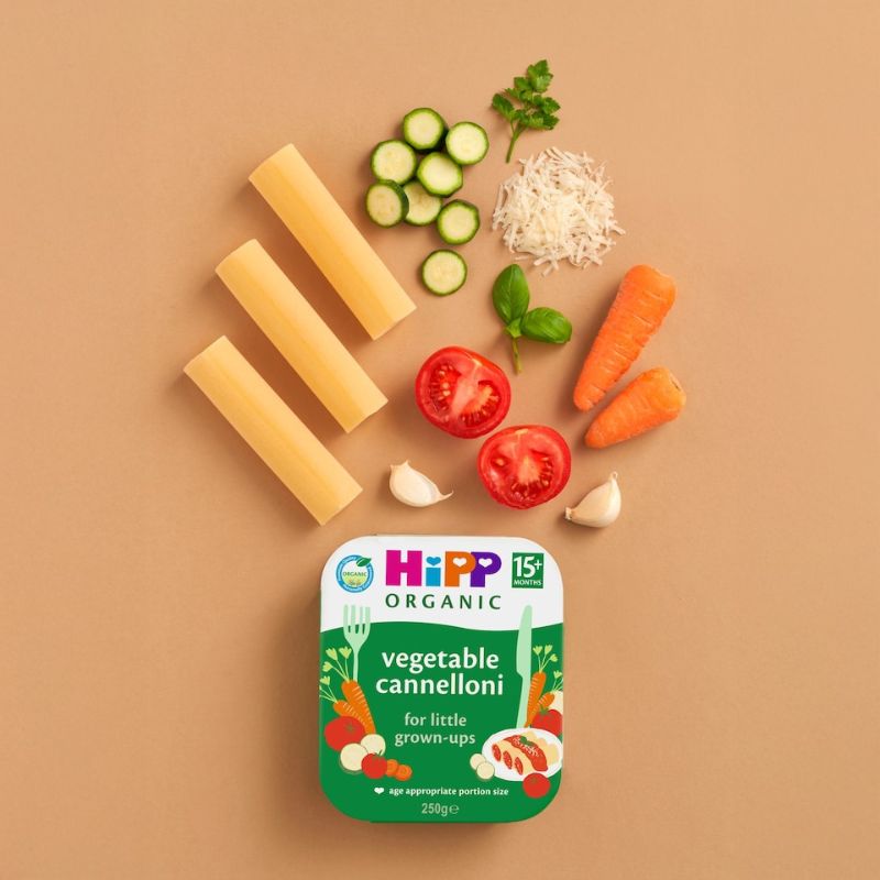 Hipp Organic Vegetable Cannelloni Meal 15+ Months 250 G