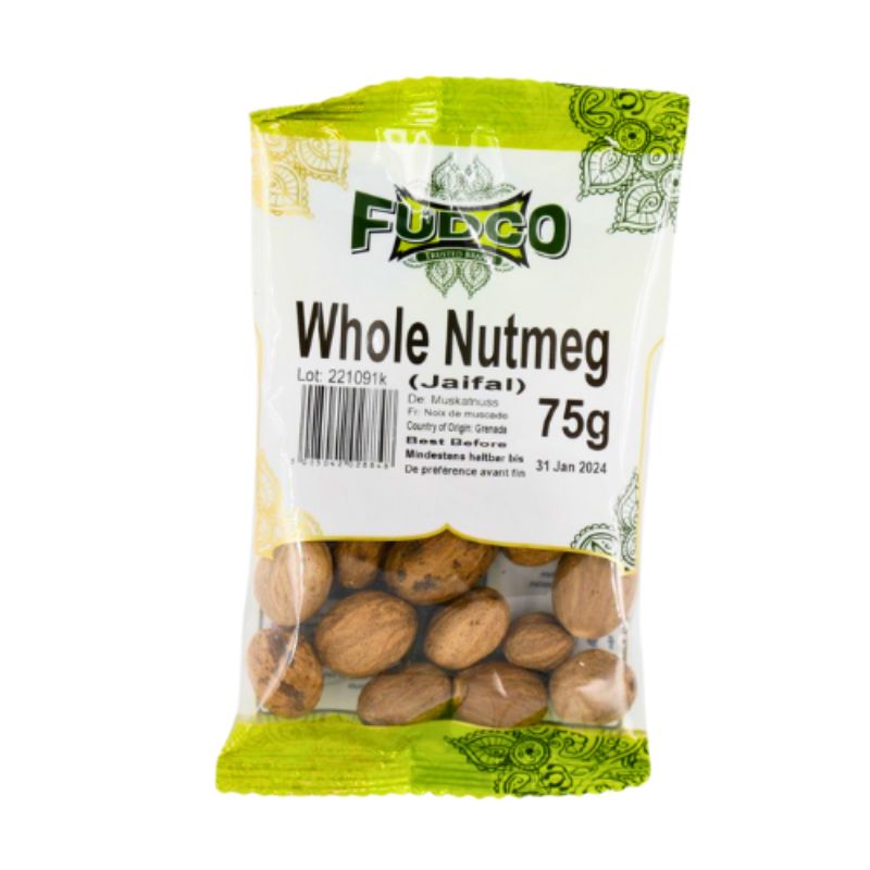 FUDCO NUTMEG WHOLE (JAIFAL) 75G