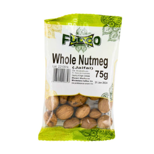FUDCO NUTMEG WHOLE (JAIFAL) 75G