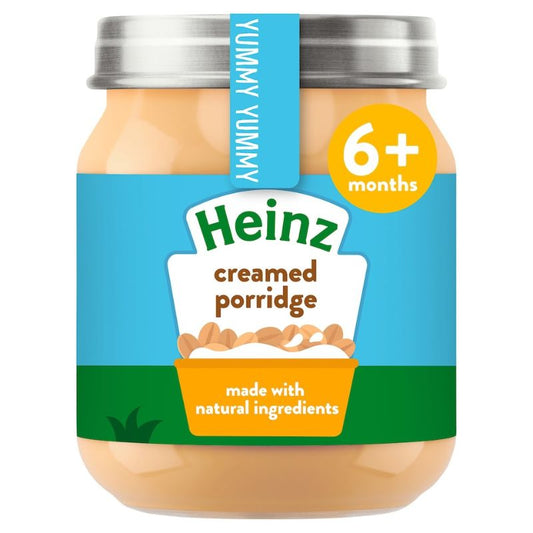 Heinz Creamed Porridge Baby Food Jar 120g