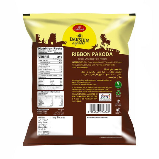 Haldiram's Ribbon Pakoda 180g