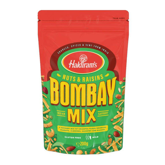 Haldiram's Bombay Mix Nuts & Raisins 200g