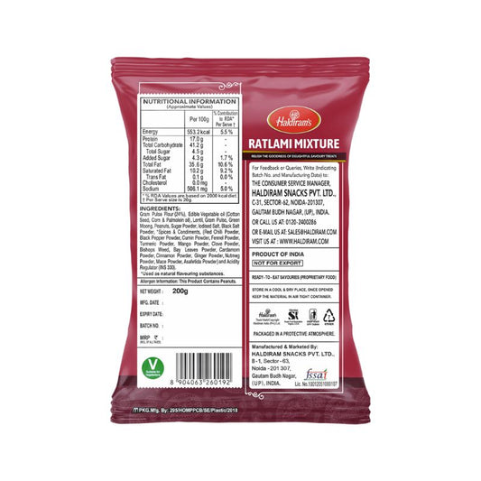 Haldiram's Ratlami Mixture 200g