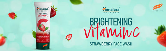 Himalaya Brightening Vitamin C Strawberry Face Wash — 100 ml