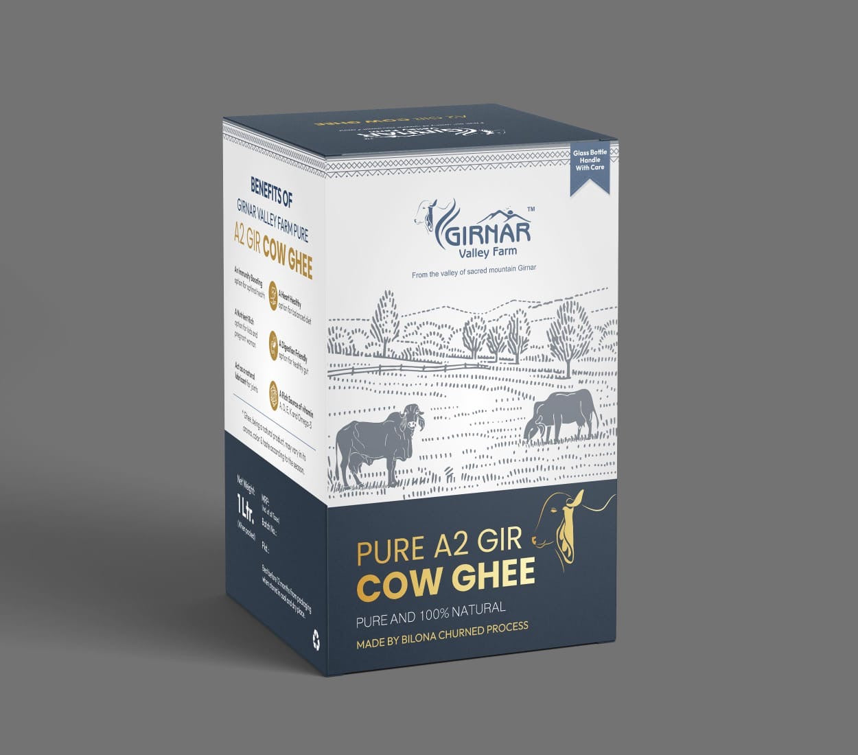 Girnar Valley Farm Pure A2 Gir Cow Ghee