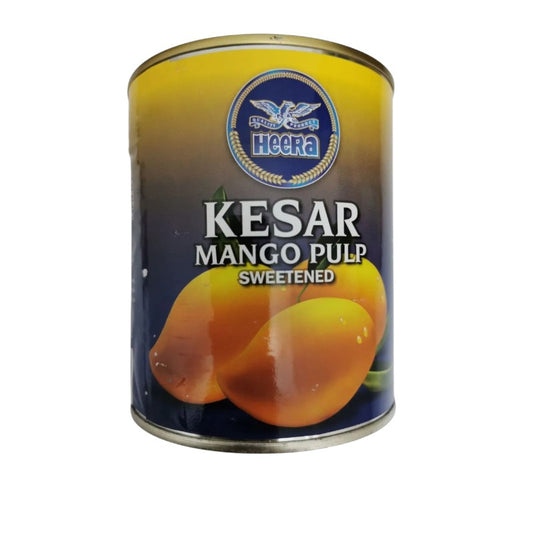 Heera Kesar Mango Pulp Sweented