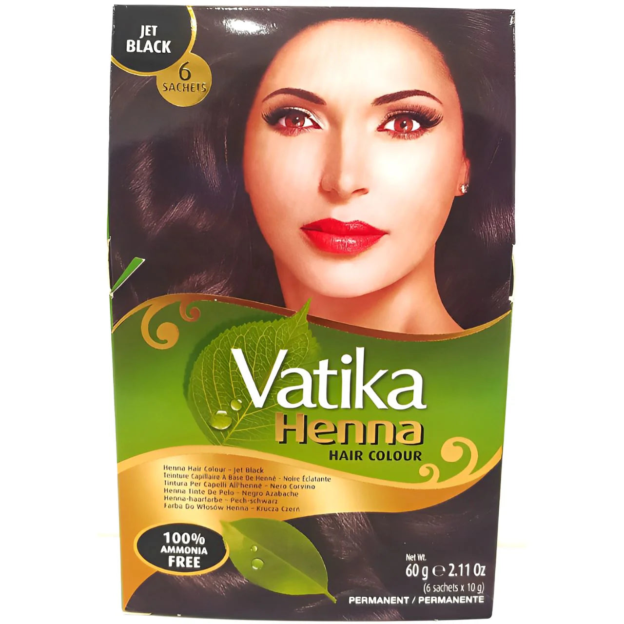 Vatika Henna Hair Colour – Jet Black