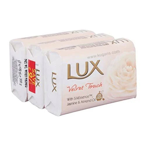 Lux Velvet Touch Soap – 3 × 80 g