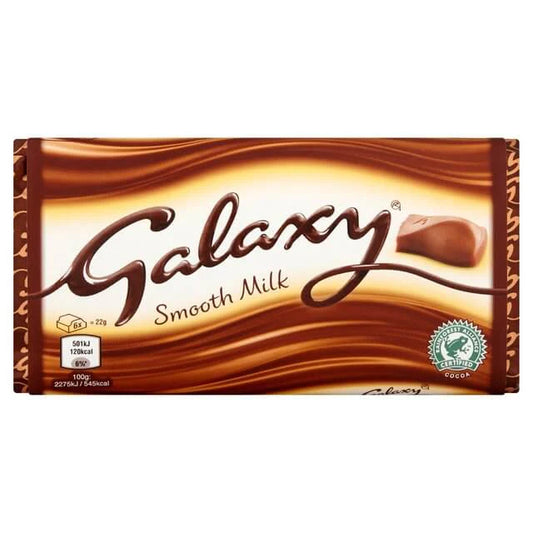 Galaxy Smooth Milk Chocolate Bar 100 g