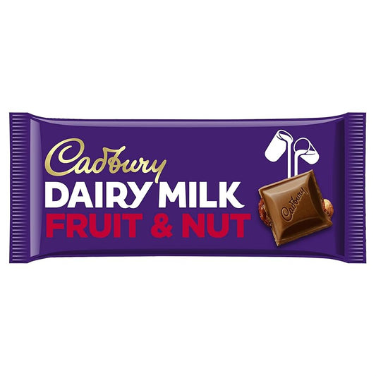 Cadbury Dairy Milk Fruit and Nut 180 g