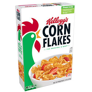 Kellogg's Corn Flakes Breakfast Cereal