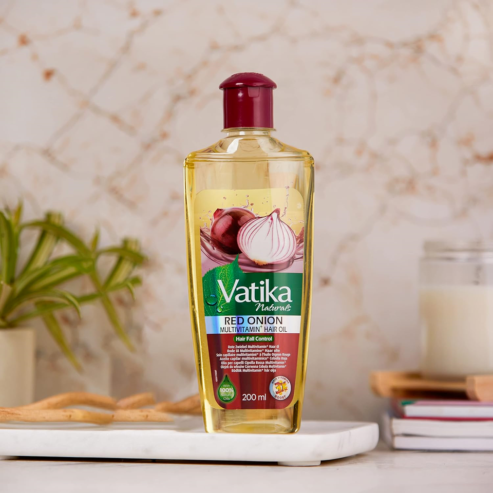 Vatika Red Onion Multivitamin Hair Oil – 200 ml