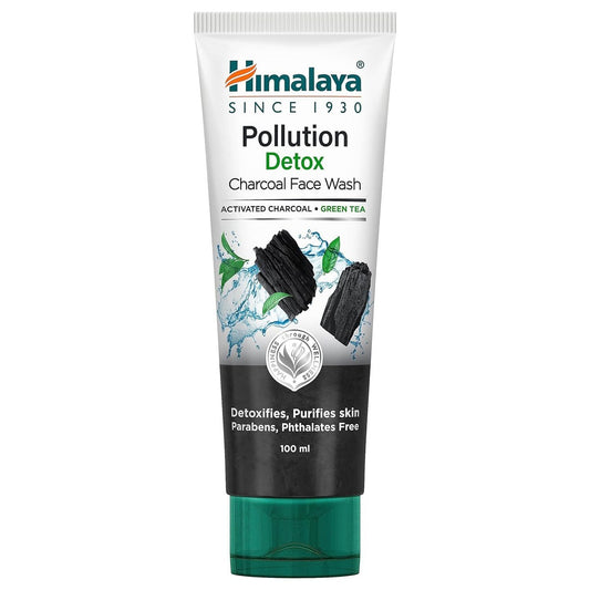 Himalaya Pollution Detox Charcoal Face Wash – 75 ml