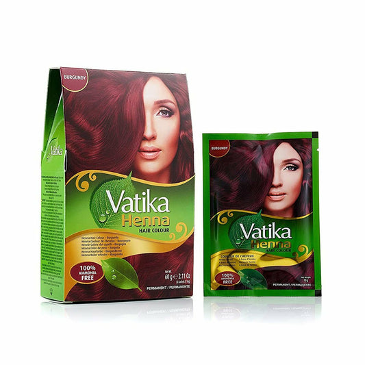 Vatika Henna Hair Colour – Burgundy (60 g)