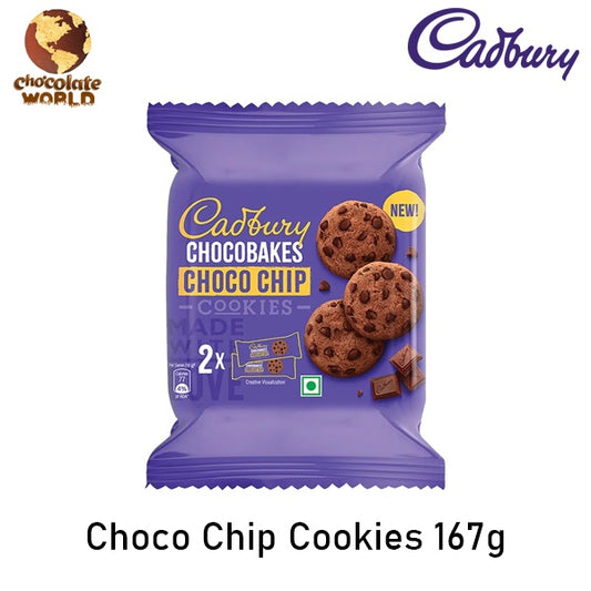 Cadbury Chocobakes Choco Chip Cookies – 167 g
