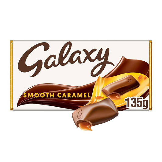 Galaxy Smooth Caramel & Milk Chocolate Bar 135 g