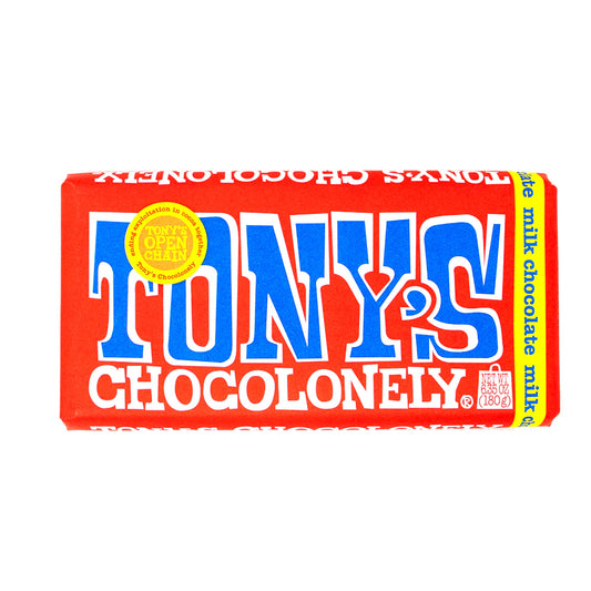 Tony’s Chocolonely Milk Chocolate 180 g (plus variants)