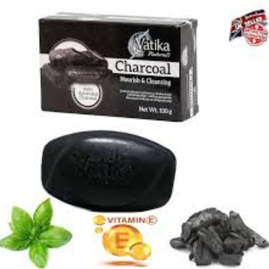 Vatika Charcoal Soap – 100 g
