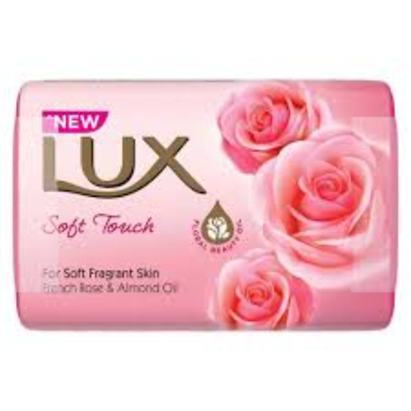 Lux Soft Touch Soap – 3 × 80 g (Pack)